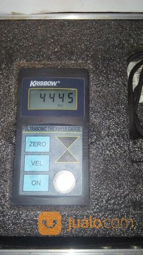 Portable Krisbow Ultrasonic Thickness Gauge