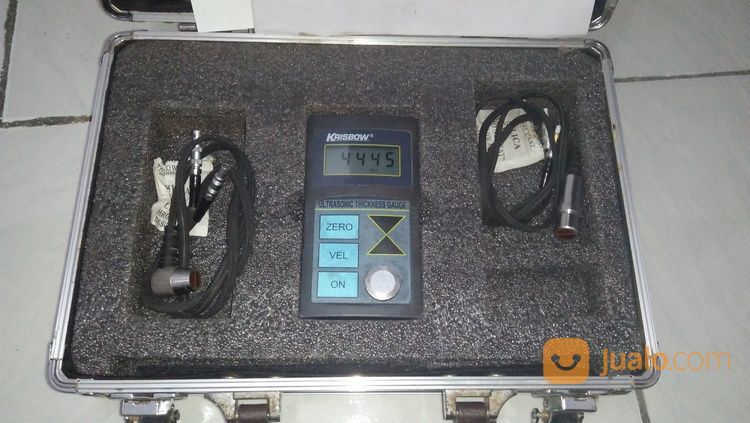 Portable Krisbow Ultrasonic Thickness Gauge