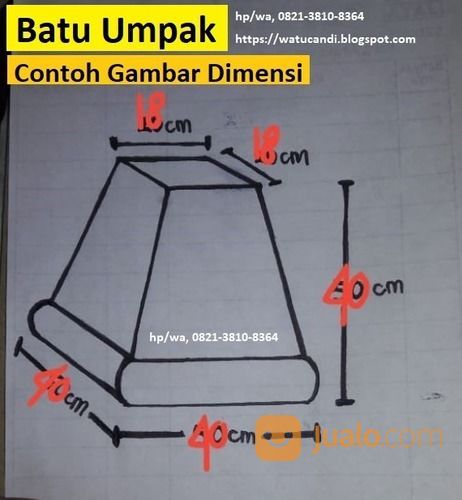 Batu Umpak Alas Kaki Penyangga Rumah Kayu Tempo Dulu