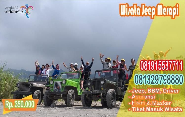 Jeep Wisata Merapi Jogjakarta || 081915537711