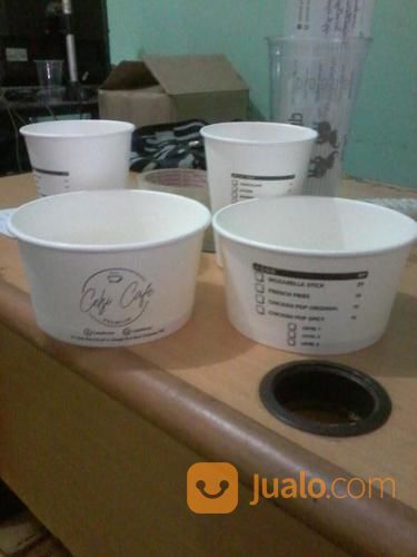 Plastik Cup, Paper Cup, Paper Bowl Dan Lunch Box Dengan Logo Usaha Anda ...