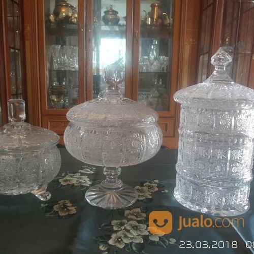 Toples Mewah Kristal Bohemia Asli