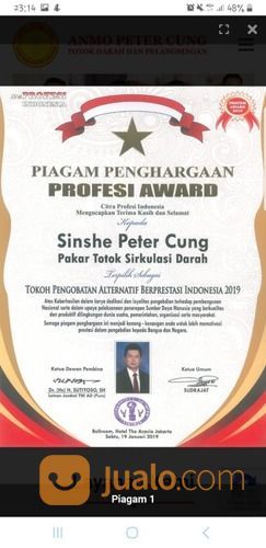 Jasa Totok Sirkulasi Darah Anmo Peter Cung Summarecon Bekasi