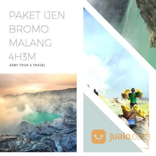 PAKET WISATA IJEN - BROMO - BATU MALANG 4 HARI 3 MALAM