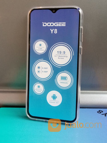 DOOGEE Y8 BONUS CASE MOTIF KULIT