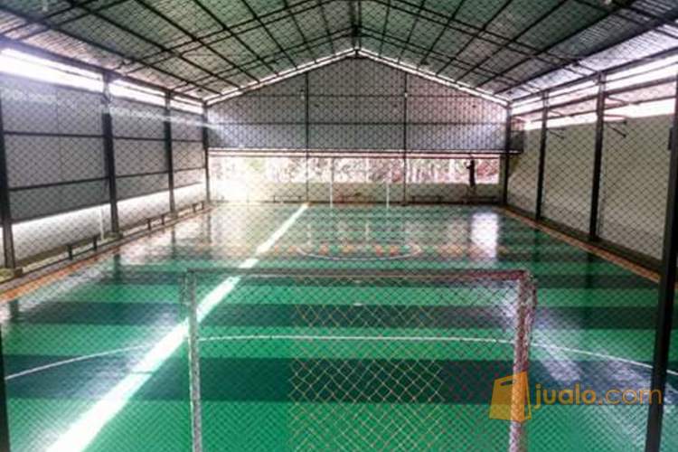 Lantai lapangan futsal interlock