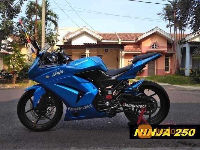 Ninja 250 Biru Full Modif Kab Bekasi Jualo