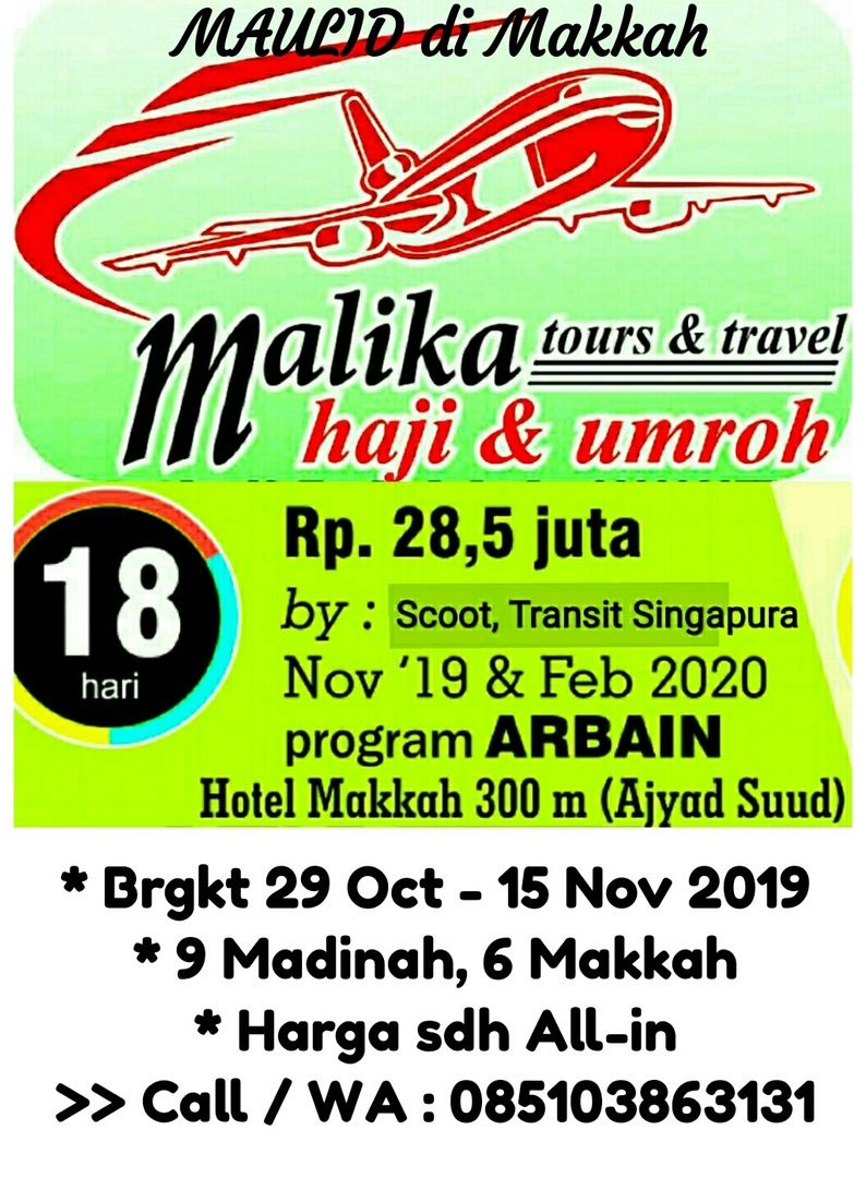 MALIKA JEMBER FOR UMROH & HAJJ SERVICE