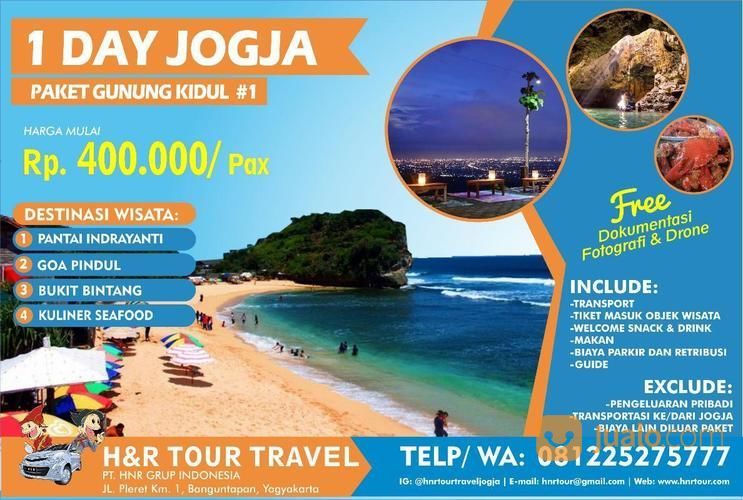 PAKET WISATA ONE DAY JOGJA GUNUNGKIDUL 1