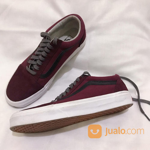 vans old skool jersey lace port royale