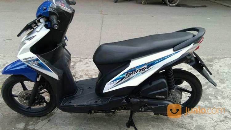 Honda Beat Tahun 2015 Biru-Putih