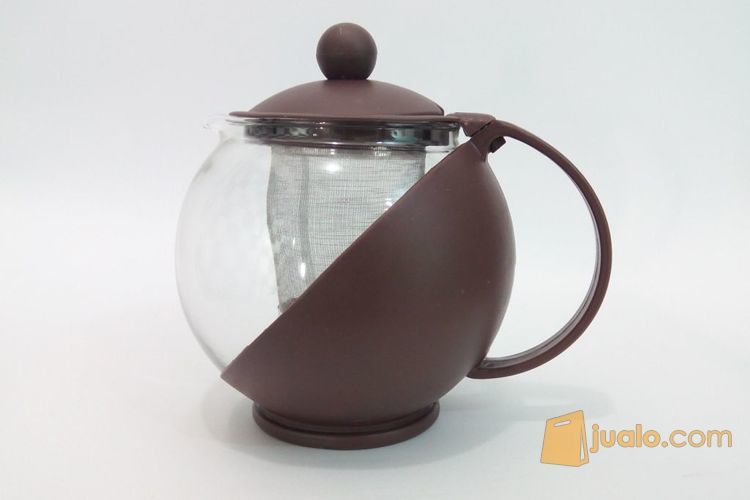 Teko Kaca Saringan Teh Kopi 750 Ml ~ Ceret Cerek Tea Pot Coffee Teapot Aurora Di Kota 8912