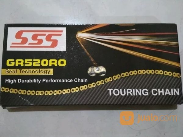 RANTAI ORING SSS GR520RO ORIGINAL 520 120 TOURING CHAIN O RING GOLD