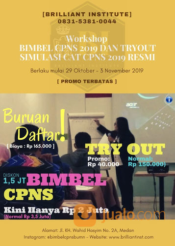 Bimbel Dan Try Out Cpns Brilliant Institute Medan Jualo