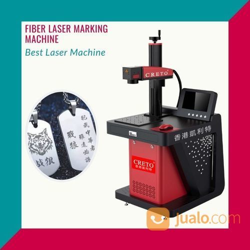 Mesin Laser 20W / Marking Alat Elektronik Kabel Plat Besi Stainless Tumbler Gelas