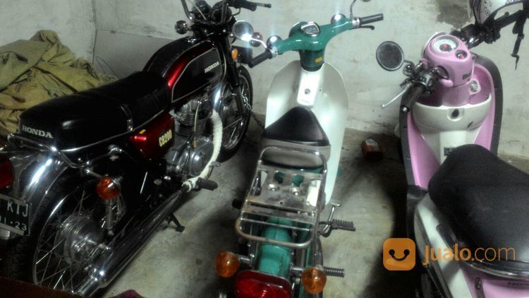 Honda C 50 Pispot Hijau Langka Tahun 73 Di Kota Malang Jawa Timur