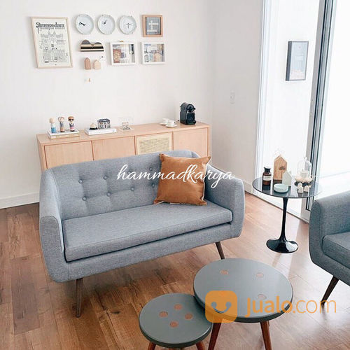 Sofa Nordic 2 Seater Meja Coffee Susun Semarang Jualo