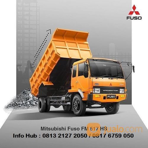 Harga Mobil Baru Dump Truck Indek 15m & 24m Kubik Fuso 2021
