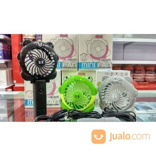 Famad MINI FAN / CUTE CARTOON FAN PORTABLE CARRY / KIPAS MINI TANGAN