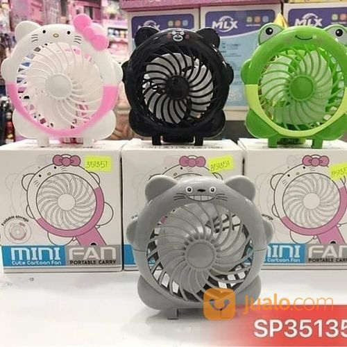 Famad MINI FAN / CUTE CARTOON FAN PORTABLE CARRY / KIPAS MINI TANGAN