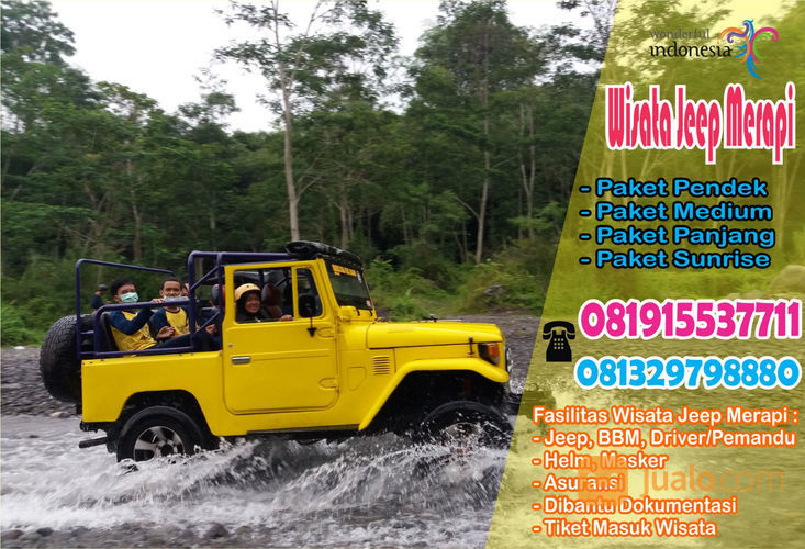 Paket Lava Tour Jeep Merapi Jogja - 081915537711