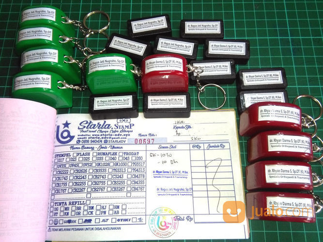 STEMPEL Flash Warna Stamp UV Layanan Murah Berkualitas Bisa DiTunggu Cukup WA Saja