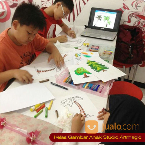 Les Gambar Anak Malang