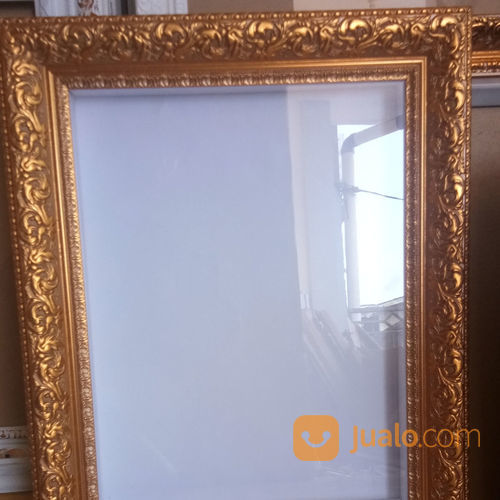 Bingkai Mahar Kembang 30x40 Cm Gold Ukir Jakarta Timur Jualo