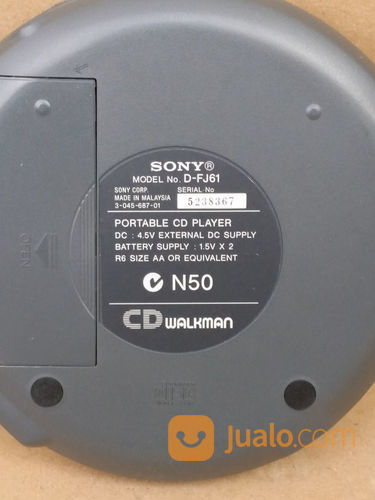 Sony D-FJ61 CD Walkman FM/AM Bekas