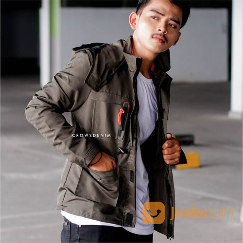 jaket hoodie waterproof