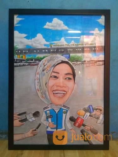 Jasa Buat Lukis Wajah Pensil Sketsa Wajah Dan Karikatur Di Kab Bekasi