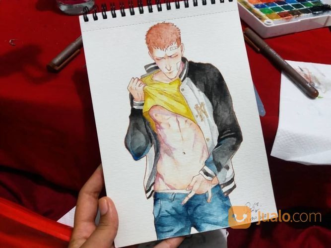 Jasa Les Menggambar Anime Dari Dasar