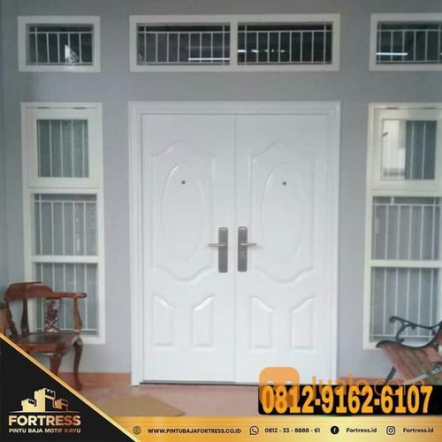 0812 9162 6107 Fortress Model Pintu Rumah Minimalis 1 Pintu Tahan Banjir Tangerang Jualo