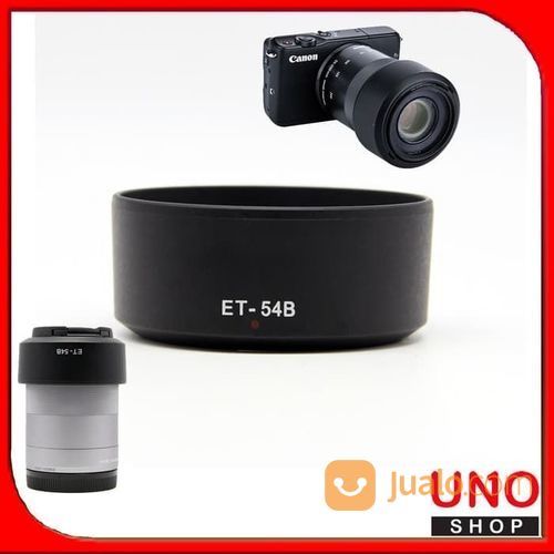 lens hood et 54b for canon ef m 55 200mm f4 5 6 3 is stm eos m