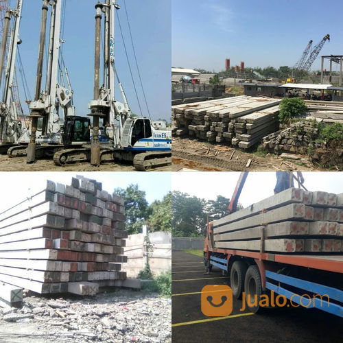 Paku Bumi Beton K500, InJack Hydraulic, Diesel Hammer, Drop Hammer, Beton Pracetak Prestressed K5000