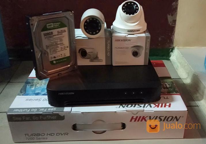 Paket Cctv 2 Kamera Hikvision 1080p 2 Megapixel Jakarta Pusat Jualo