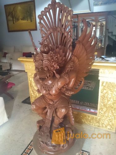 Patung Kayu Garuda Wisnu Kencana Ukir Bali Jakarta Timur Jualo