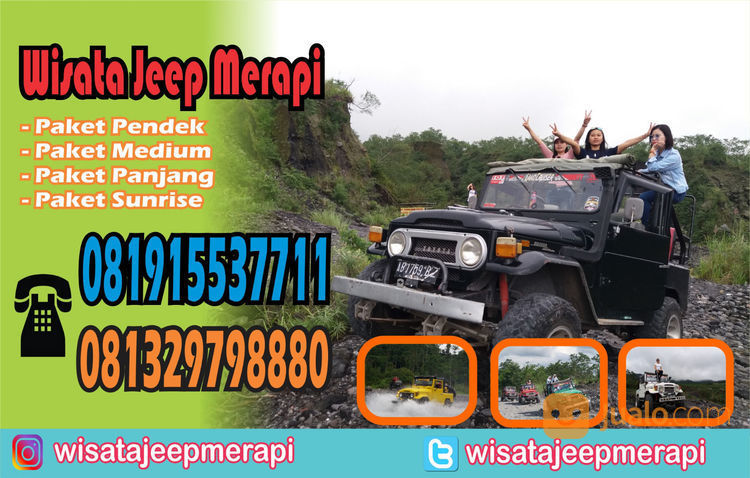 Paket Lava Tour Merapi Jogja - Sewa Jeep Wisata Merapi