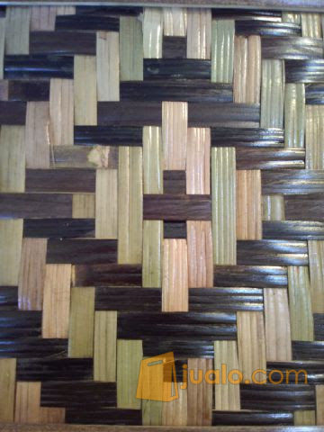  Bilik  bambu hinis  motif corak batik Bandung Jualo