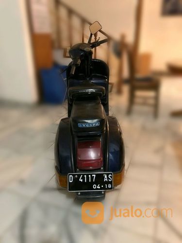 Vespa P150 Tahun 88 Biru Tangan Pertama