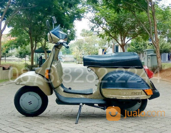 Vespa Excel 1989 Cat Original Coklat Metalik Rare Colour Tangerang Jualo
