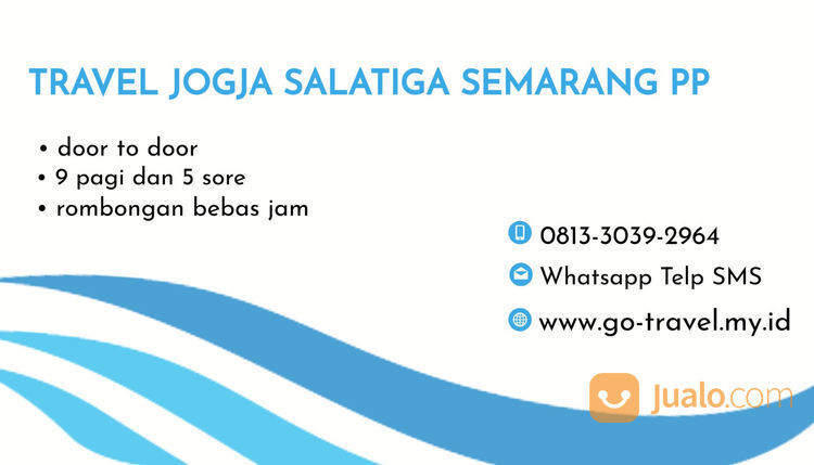 Travel Jogja Klaten Salatiga Semarang Kendal Pp 0813 &3039 &2964