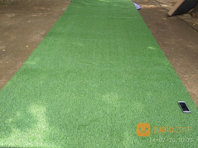 Rumput Sintetis Tebal 2Mm Untuk Dekorasi Lantai