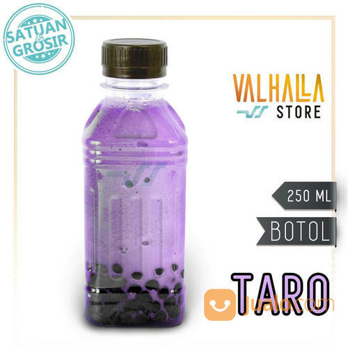 Botol Plastik PET 250 Ml Taro Yogurt Milky Susu Kedelai Kurma