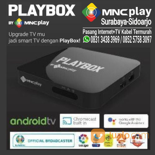 Promo STB Android ATV Playbox MNC Play | Surabaya | Jualo