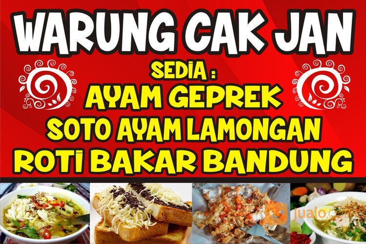 Gambar Spanduk Ayam Geprek kumpulan contoh spanduk