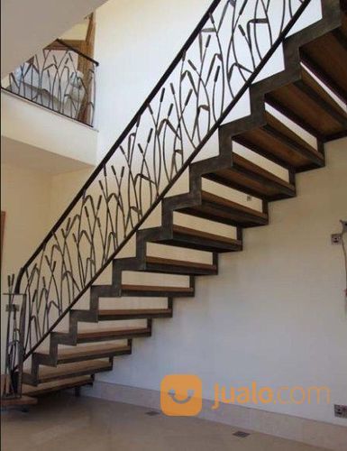 Railing Tangga Plat Cutting