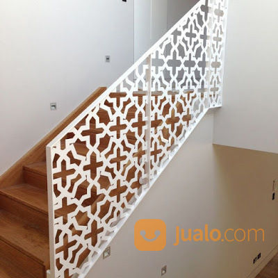 Railing Tangga Plat Cutting