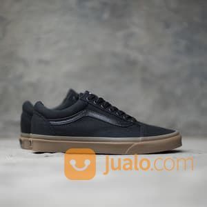 vans old skool canvas black light gum