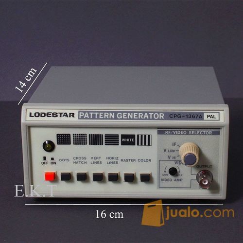 Pattern Signal Video Generator CFG1367-A PAL